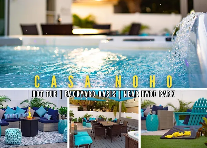 Casa Noho In Central Tampa, Hot Tub, Near Hyde Park